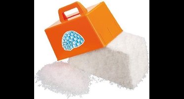 Vdm Sneeuwblokmaker Kunststof Oranje 22 X 11 Cm