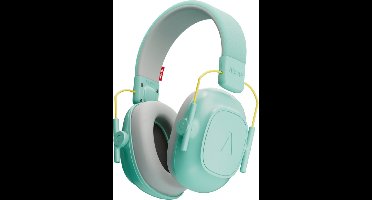 Alpine Muffy Kids Gehoorbescherming Kinderen 25 dB (5–16 Jaar) - Verstelbare Oorkappen voor Focus, School & Evenementen - Comfortabele & Opvouwbare Oorbeschermers - Mint