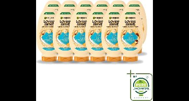 12 x Garnier - Loving Blends - Conditioner - Rijke Argan - Zeer Droog Onhandelbaar Haar - 250 ml - Grootverpakking - Conditioner Voor Droog Haar - Arganolie Voor Haar - Amandelextract Voor Haar - Verzorging Voor Onhandelbaar Haar - Haartype Droog