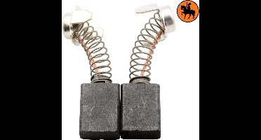 Koolborstelset voor Hitachi Schaaf P20SD - 7x13x17mm