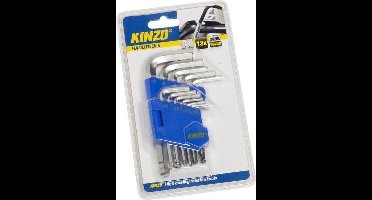 KINZO inbussleutelset - 13 stuks