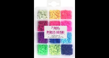 GC Heishi Kralen 6 mm Neon 1750 stuks