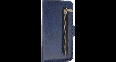 Rico Vitello Rits Wallet case Geschikt voor Samsung Galaxy S20 Blauw