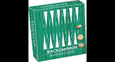 Tactic Backgammon – Bordspel – Classic Games – Houten Strategiespel – Vanaf 7 jaar