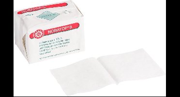 Nobatop - Gaaskompres 5 x 5 cm (100 stuks) Niet steriel