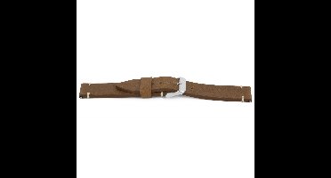 Horlogeband H410 Vintage Mustang Bruin 22x22 mm