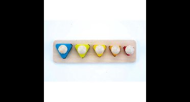 Engelhart Leerspel Kleuren En Driehoekige Vormen 29 Cm