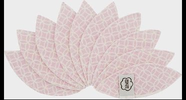 ImseVimse Labia pads - 10 stuks - met waszakje - pink halo