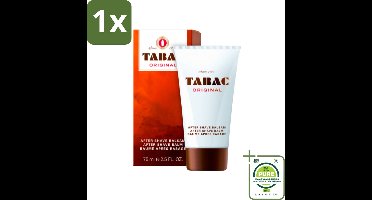 1 x Tabac Original Men - Aftershave Balsem - Verzachtend - 75 ml - Na-scheren Verzorging - Aftershave Balsem - Verzachtende Balsem - Droge Huid - Tabac Original
