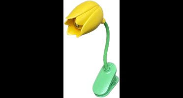 Invotis Tulp leeslampje - Geel