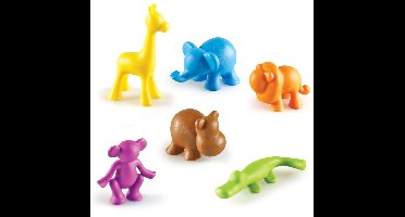 Learning Resources Wild About Animals Jungle Counters® (Set van 72) - 3+