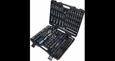 KS Tools CHROMEplus ratelsleutel-. doppen- en bit set 195-dlg 918.0795