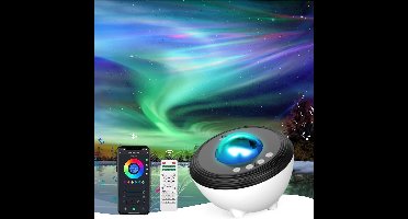 Sterren Projector - Galaxy Projector - Sterrenhemel - Wit met Zwart