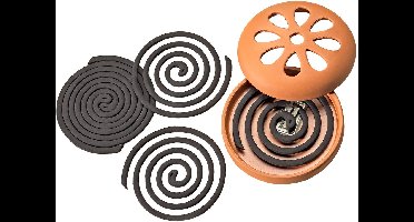 Arti Casa Citronella-spoelen in terracotta