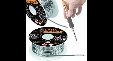 Rosfix soldeertin Sn63Pb37 1 mm 50 g 2% flux op spoel.