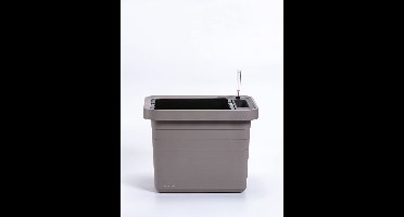 Plastia Berberis Uno Zelfbewaterende Bloembak – Taupe – 18 L