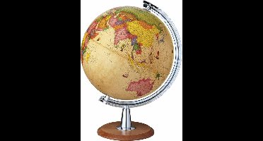 Tecnodidattica - Colombo EU LED met lens - Hout - Wereldbol - Ø30cm - Nederlands