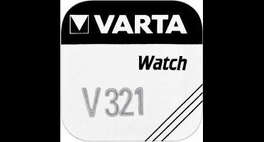 Varta horlogebatterij V321 zilveroxide
