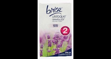 Brise One Touch Navul Duo - Lavendel 2x10mL