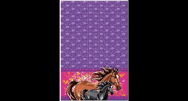 Folat - PE Tafelkleed Paarden (130x180cm)