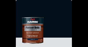 Rambo Pantser Beits Dekkend - 0,75 liter - Nachtblauw