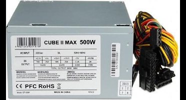 Ibox Atx Voedingscube Ii Voor Pc-Computer 500W Oem Stil Efficiënt Betrouwbaar