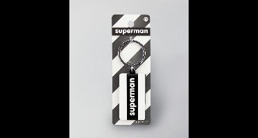 Paper Dreams Sleutelhanger Superman 13,5 Cm Staalzwart