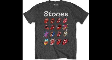 The Rolling Stones - No Filter Evolution Heren T-shirt - XL - Grijs