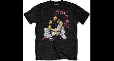 Eminem - Letters Heren T-shirt - XL - Zwart
