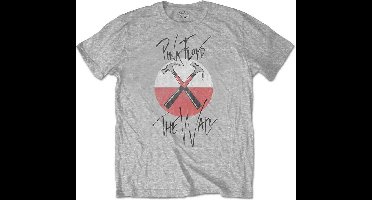 Pink Floyd - The Wall Faded Hammers Logo Heren T-shirt - M - Zwart