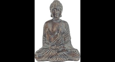Boeddha Zittend - 16x10x20 - 580 - Polyresin