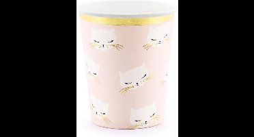 """Cups Cat, 200ml (1 zakje met 6 stuks)"""
