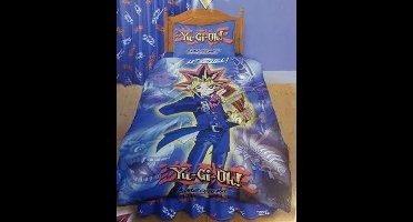 Yu-Gi-Oh Dekbedovertrek King of Games - Eenpersoons - 140x200 - Blauw