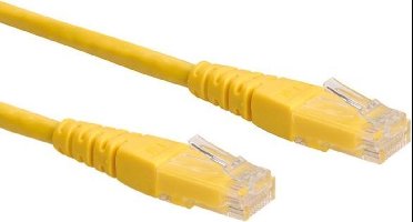 ROLINE UTP patchkabel Cat6 geel 15m