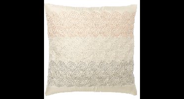 Dutch Decor kussenhoes Navassa - 45x45 cm - Ivoor