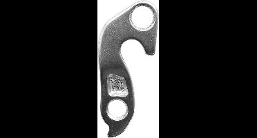 Derailleurdeel marwi union achter pad gh-089 met schroef m10x10 - ZILVER