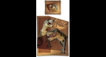 Overige Merken Tyrannosaurus Dekbedovertrek T-Rex