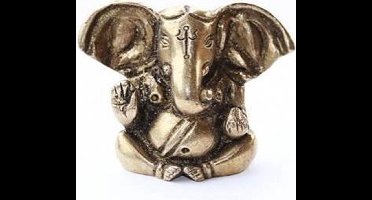 Appu Ganesha messing minibeeldje - 4.5 cm - 100 g - M