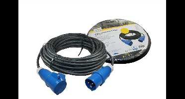 Haba - Cee kabel - Aansluitsnoer - 10 meter - 3x1,5mm - Cee - Cee contra