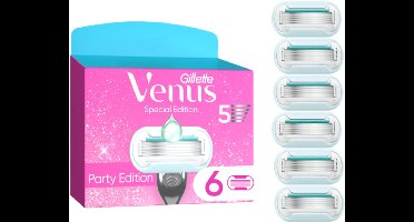 Gillette Venus Deluxe Party Edition - 6 Navulscheermesjes