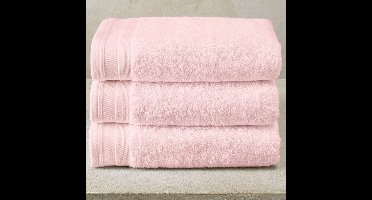 De Witte Lietaer Handdoek Contessa Powder Pink - Set 3 stuks - 50 x 100 cm - Roze - Katoen