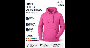 Daiber Hoodie Heren - Sweatshirt Heren met Capuchon - (Roze) - Maat L - Inclusief 2 TLRGolf Wasknijpers