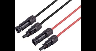 BKL Electronic 2800049 Verlengkabel 6 mm² Kabellengte 1 m