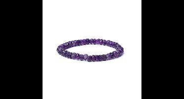 Armband - Amethist - Edelsteen - Spiritueel - Paars - Cadeau - Beschermend - Zuiverend
