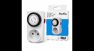 Profile Mechanische Tijdschakelklok - 3500W - Wit