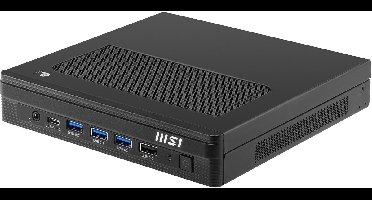 MSI PRO DP10 A14MG-003BEU PC's/werkstation Intel® Pentium® Gold G7400 1,1L maat pc Mini PC barebone Zwart