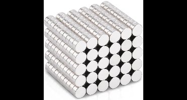 Magnetische-extra sterk-set van 300 stuks-prikbord-Zilver