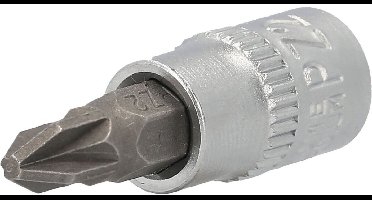 BRILLIANT TOOLS 1/4" PZ kruiskop bit-dop PZ2 - BT020802