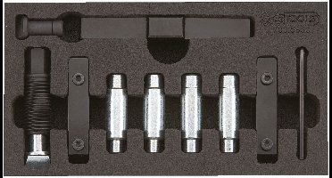 KS TOOLS Klemmboringspreidgereedschapsset 11-delig - 700.5650