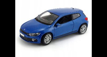 Volkswagen Scirocco 1:24 modelauto Welly - blauw